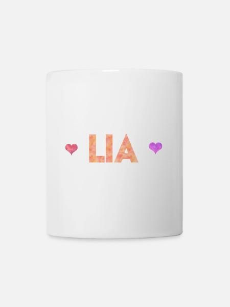 Lia - Tasse - Weiß