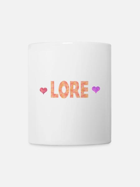 Lore - Tasse - Weiß