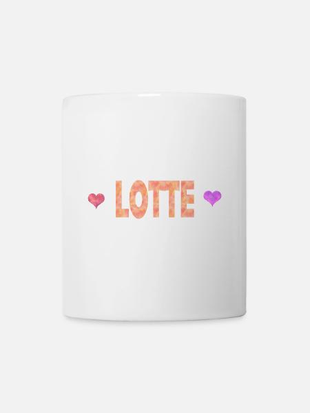 Lotte - Tasse - Weiß
