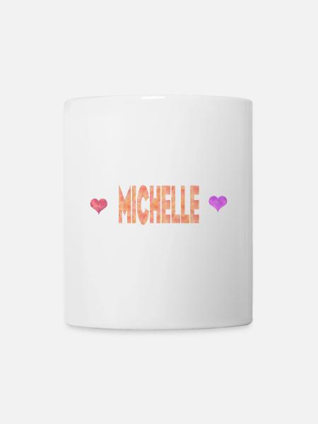 Michelle - Mug blanc - blanc