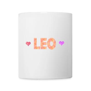 Leo - Tasse - Weiß - Vorne