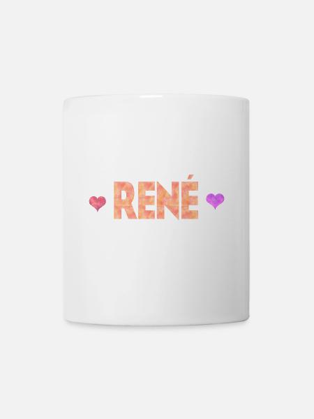René - Tasse - Weiß