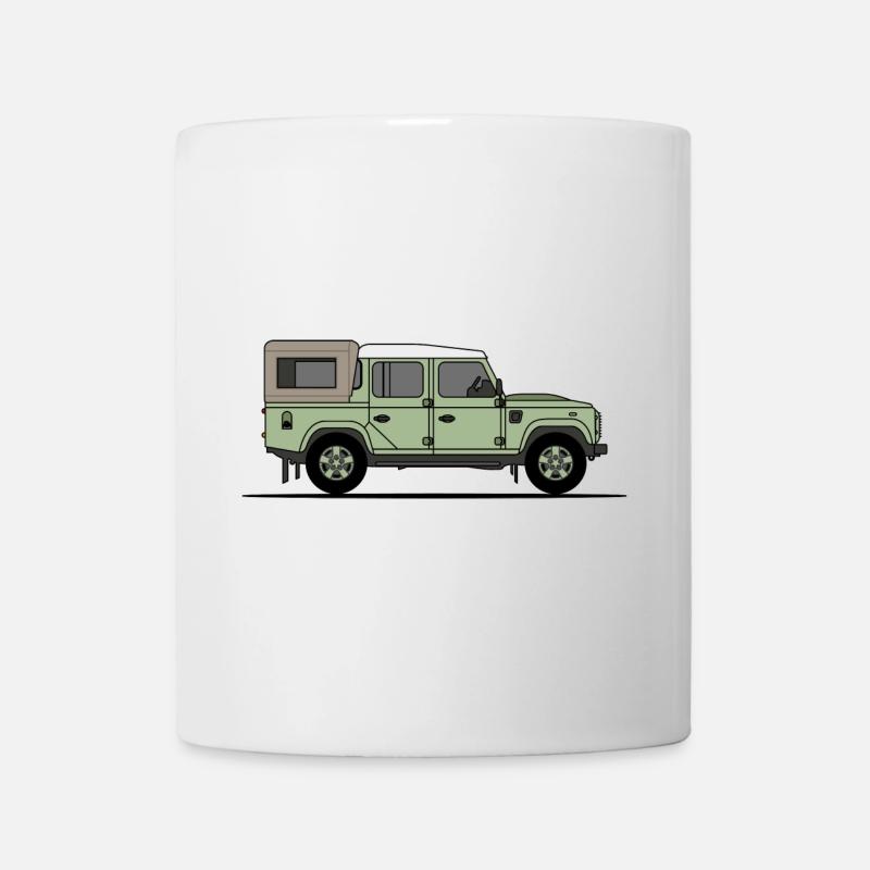 Defender 110 - Pickup - Mug blanc - blanc
