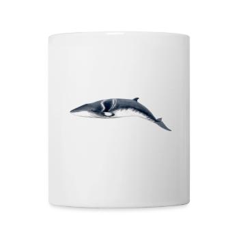 Minke - Petit rorqual - baleine Minke - Mug blanc - blanc - Devant