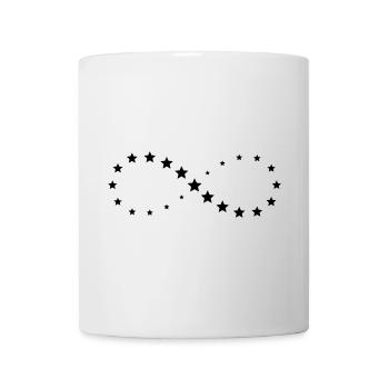 Stern Sterne Unendlichkeit Zeichen Geschenk Glück - Tasse - Weiß - Vorne