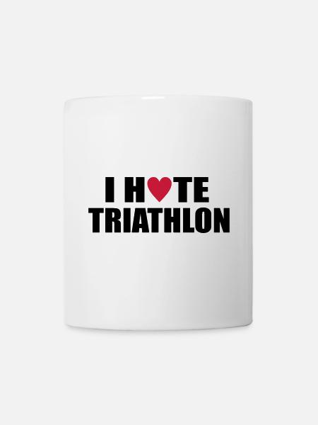 triathlon - Tasse - Weiß