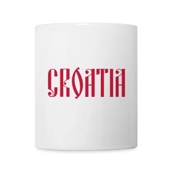 KROATIEN Croatie Hrvatska - Mug blanc - blanc - Devant