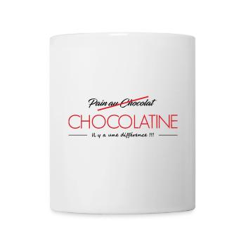 VS Chocolatine Schokoladenbrot - Tasse - Weiß - Vorne