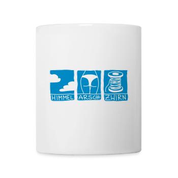 heaven, ass and thread - Mug - white - Front