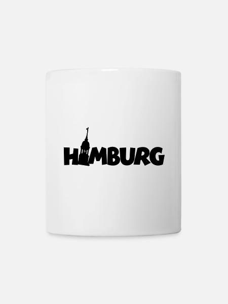 Hamburg Hamburger Michel - Tasse - Weiß