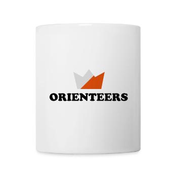 Orientierungsläufer Krone - Tasse - Weiß - Vorne