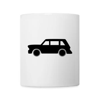 auto - Mug blanc - blanc - Devant
