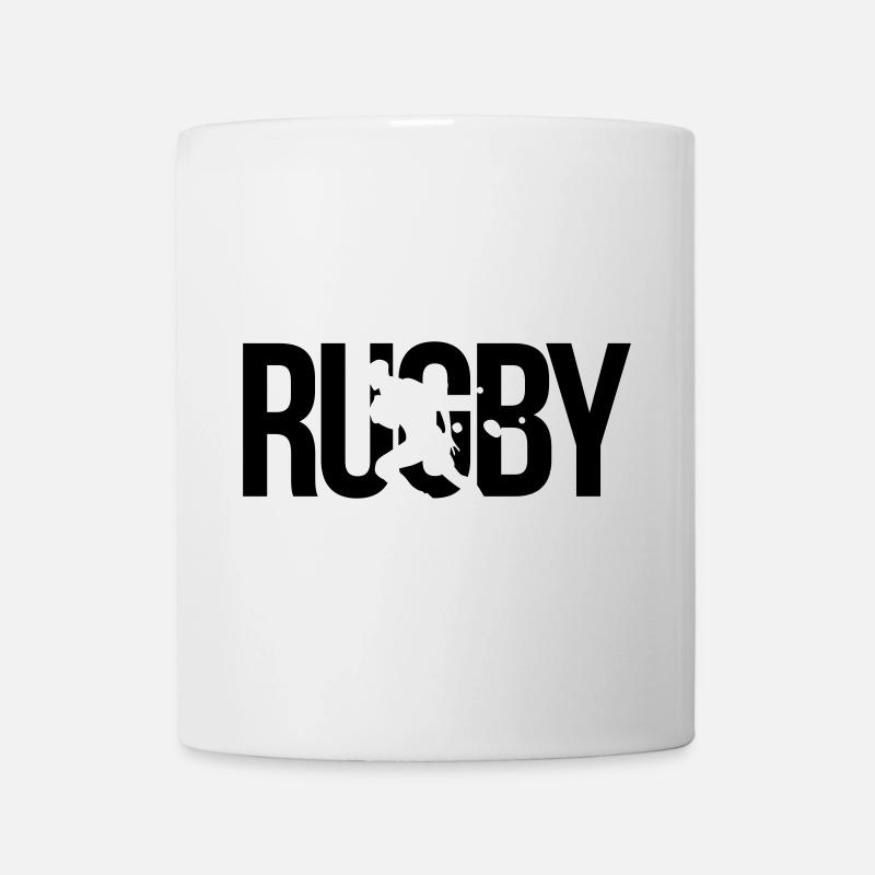 rugby - Tasse - Weiß