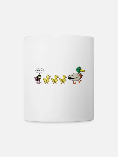 Le vilain petit canard - Mug blanc - blanc