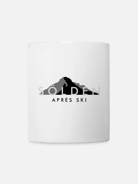 Sölden Apres Ski Berge Wintersport - Tasse - Weiß
