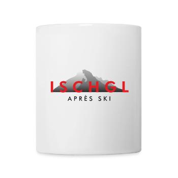 Ischgl Apres Ski Red Digital Winter Sports Design - Mug - white - Front