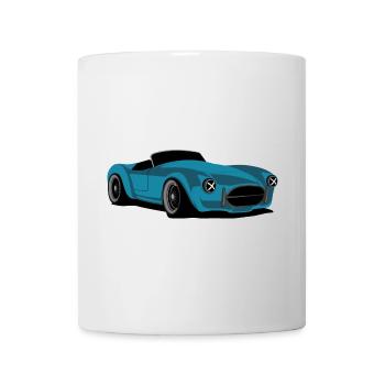 tuning cobra auto racing Automobile us cars icon - Tasse - Weiß - Vorne