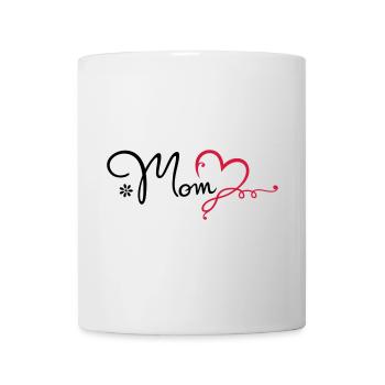 Maman d'amour cadeau fête des mères maman - Mug blanc - blanc - Devant