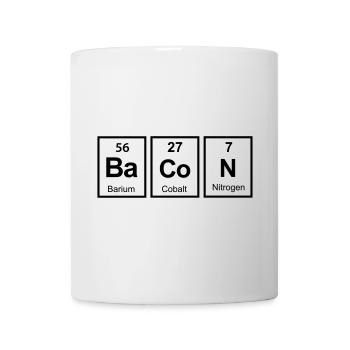 bacon - Mug blanc - blanc - Devant