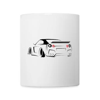 skyline gtr cars Symbol sketch illustration - Mug - white - Front