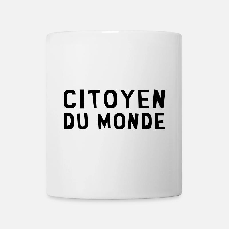 revolution / paix / peuple / voyage / écolo / - Mug blanc - blanc