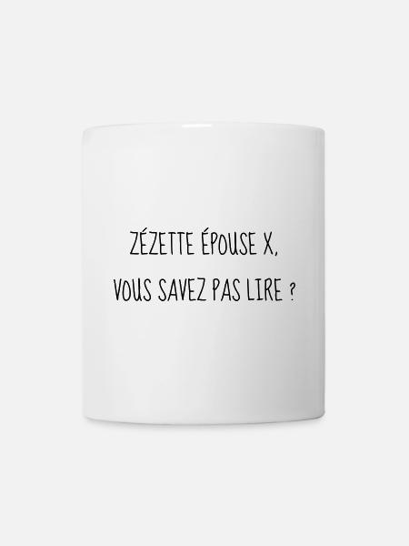 Cinéma / Citation / Série télé / Geek - Mug blanc - blanc