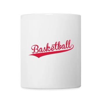 Basketball - Basket Ball - Game - Sport - Player - Tasse - Weiß - Vorne