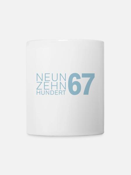 Jahrgang 1967 - Tasse - Weiß