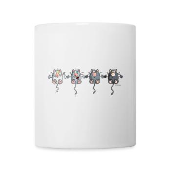 Mignon Chats - Mug blanc - blanc - Devant
