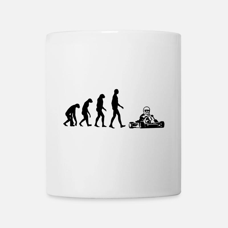 Karting / Kart / Go-Kart / Sport / Driver - Mug - white