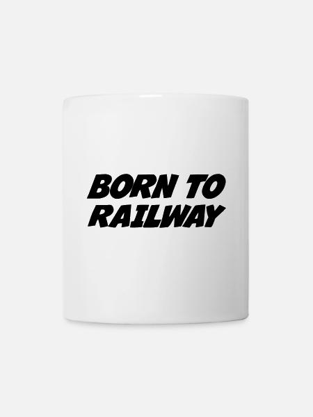 Eisenbahner / Eisenbahnen / Eisenbahn / Bahn - Tasse - Weiß