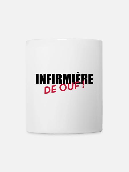 Infirmière / Infirmier / Hôpital / Médecine / - Mug blanc - blanc