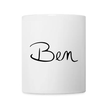 Ben - Tasse - Weiß - Vorne