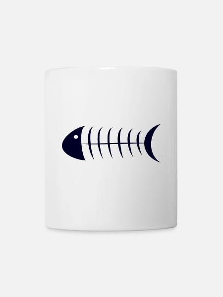 poisson - Mug blanc - blanc