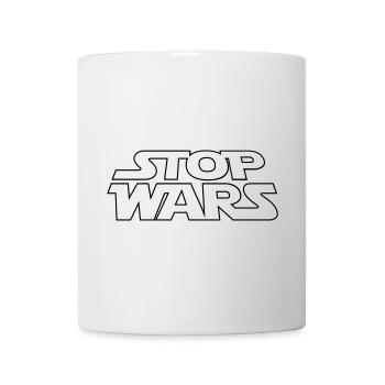 War opponents Stop Wars - Mug - white - Front