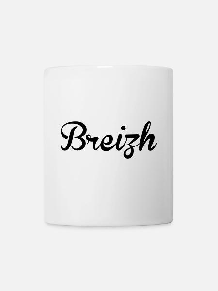 Breizh - Bretagne - Tasse - Weiß