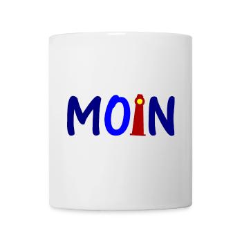 Moin Friesland - Tasse - Weiß - Vorne