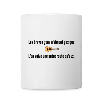La mauvaise réputation  - Mug blanc - blanc - Devant