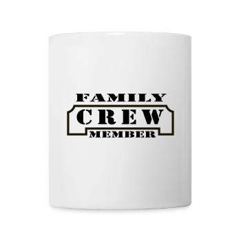 Family Crew Member - Mug blanc - blanc - Devant