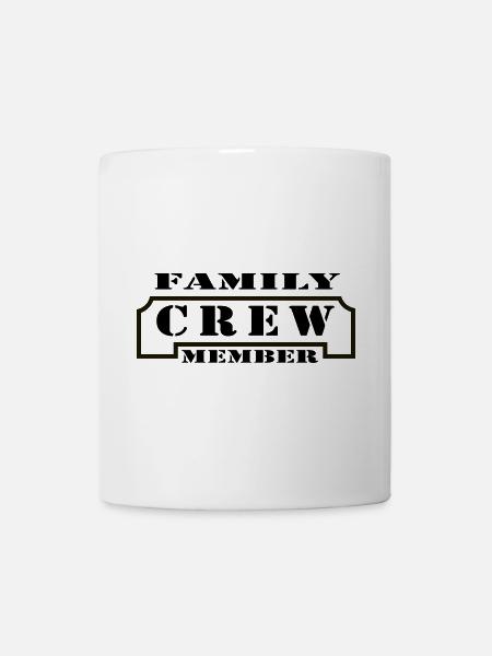 Family Crew Member - Tasse - Weiß
