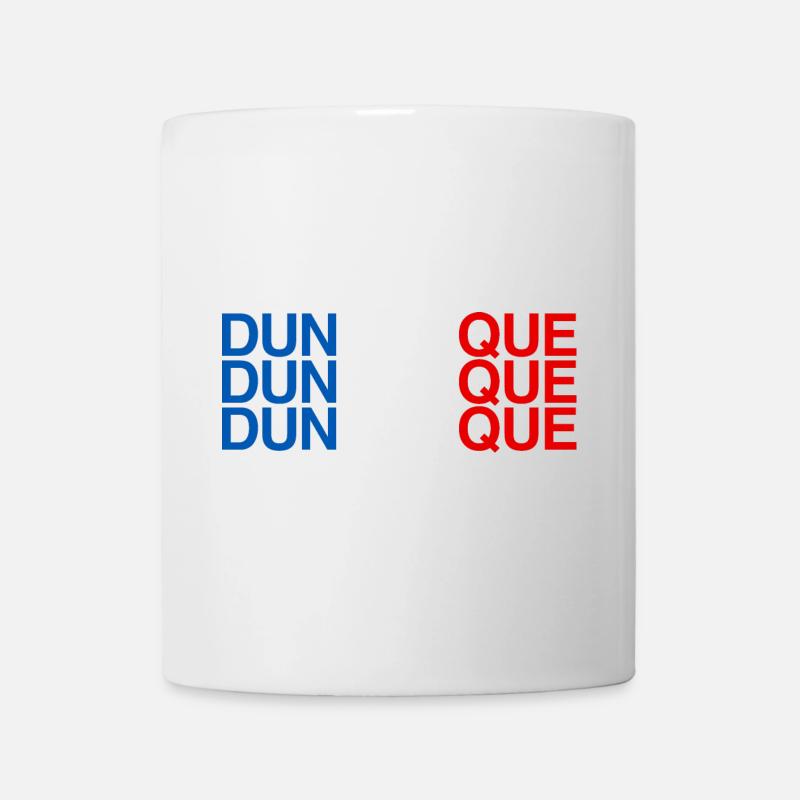 DUNKERQUE France Drapeau Français - Mug blanc - blanc