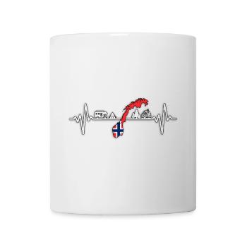 Norway Camper Norwegen Camping Design - Mug - white - Front