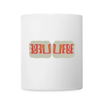 Herzliche Liebe Reflexionen - Tasse - Weiß - Vorne