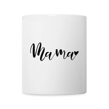 Mama Herz Geschenkidee - Tasse - Weiß - Vorne