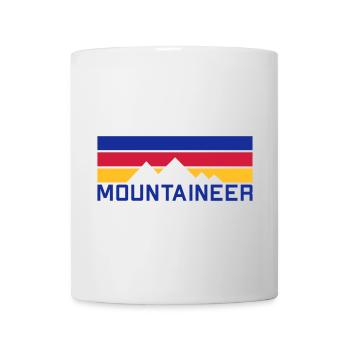Mountaineer (Berge, Balken) - Tasse - Weiß - Vorne