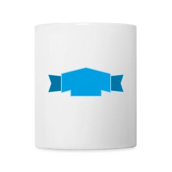 Banner - Tasse - Weiß - Vorne