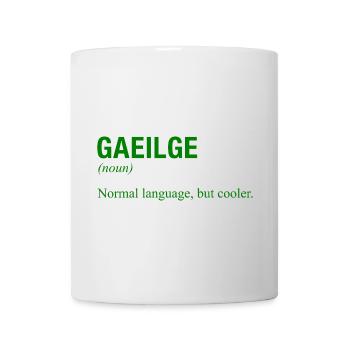 Langue irlandaise Irlande Irlande Irisch - Mug blanc - blanc - Devant