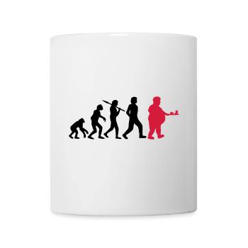 Fast Food Evolution - Mug - white - Front