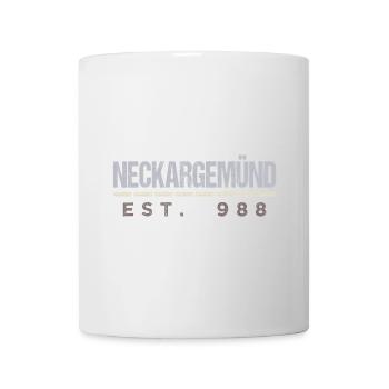 Neckargemünd - Est. 988 - Tasse - Weiß - Vorne