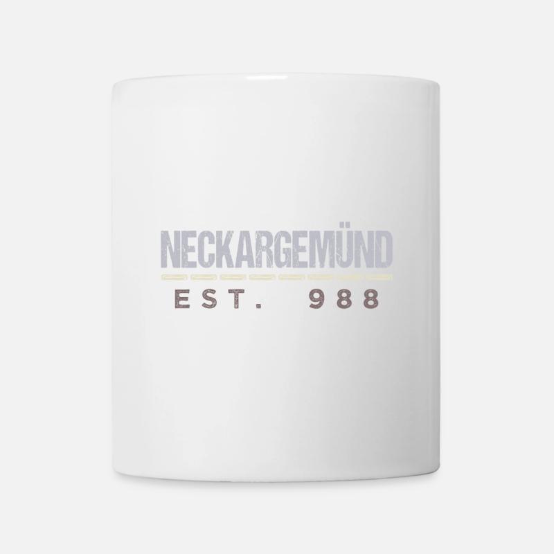 Neckargemünd - Est. 988 - Mug blanc - blanc